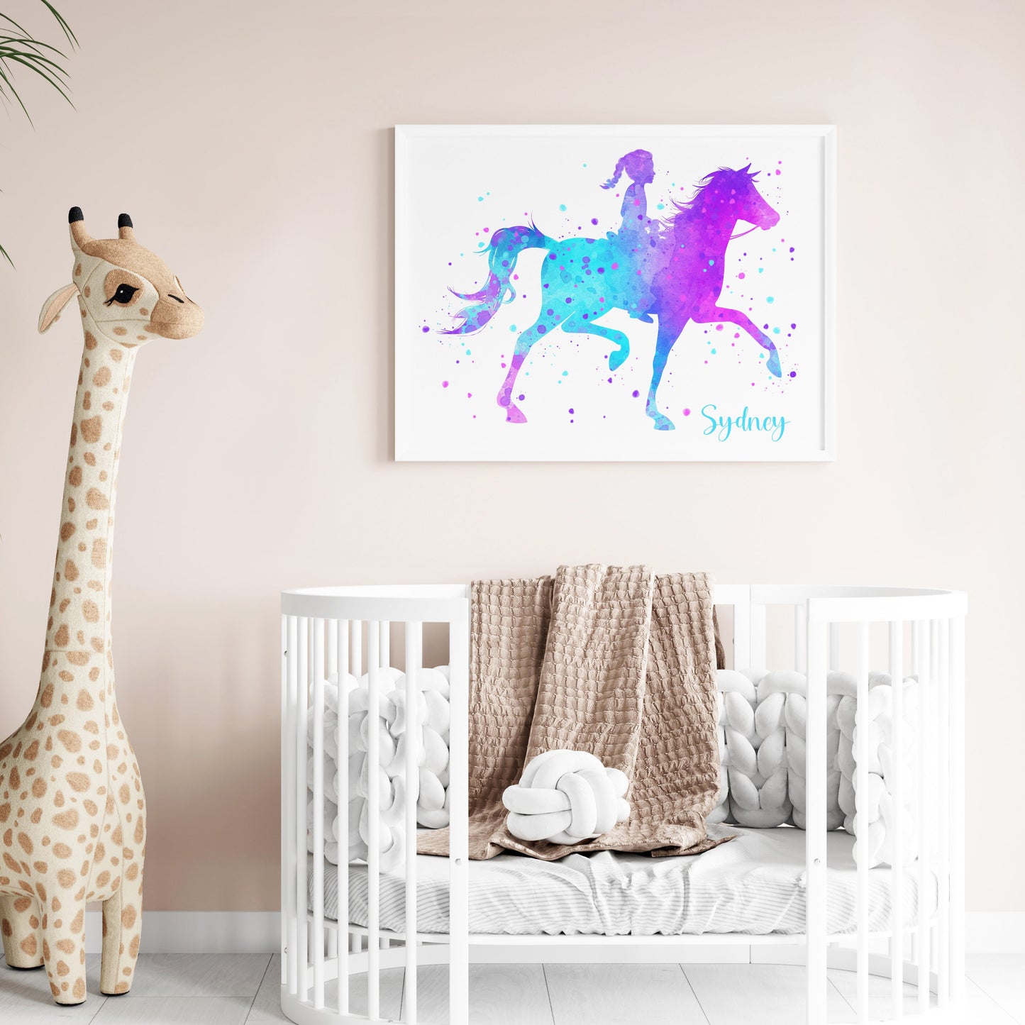Personalized Horseback Riding Poster - HRG01