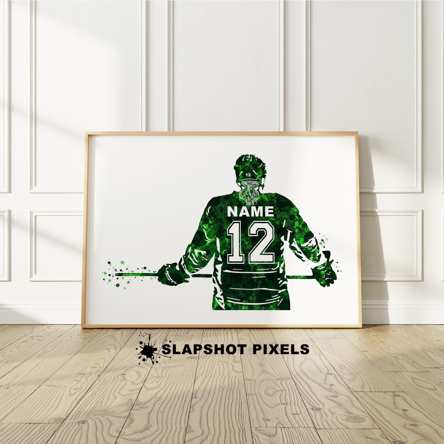 Personalized Ringette Poster - Ringette Gifts For Girls - RG02