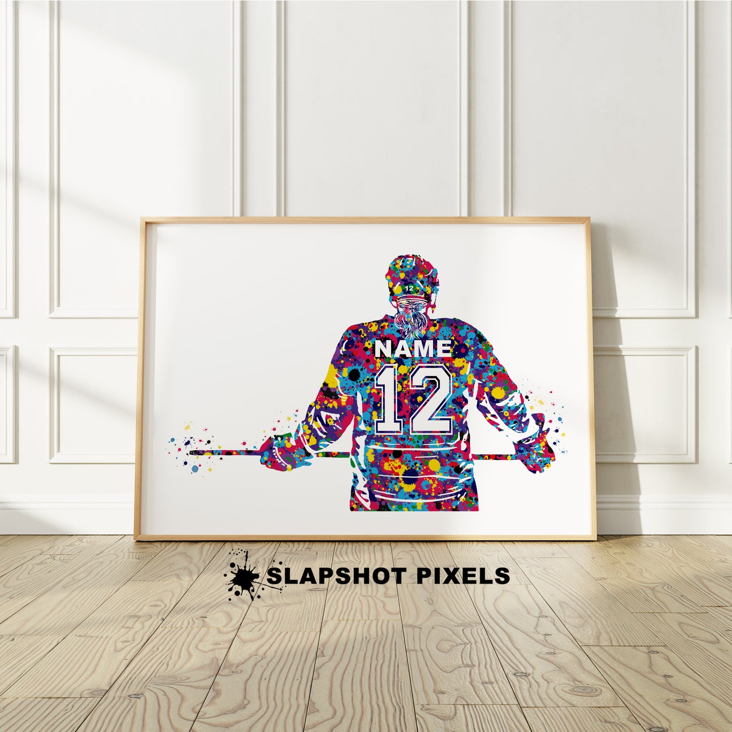 Personalized Ringette Poster - Ringette Gifts For Girls - RG02