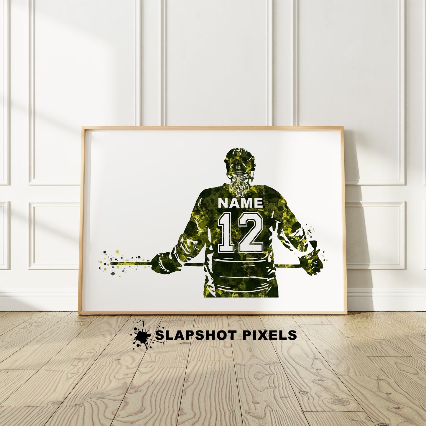 Personalized Ringette Poster - Ringette Gifts For Girls - RG02